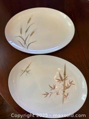 MaxSold Auction: Mid Century Fine China Bamboo Pattern Large Serving Platters  - San Francisco (California, USA) SELLER MANAGED Estate Sale Online Auction - Kenwood Way