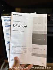 MaxSold Auction: Onkyo DX-C390 Compact Disc CD Changer - San Francisco (California, USA) SELLER MANAGED Estate Sale Online Auction - Kenwood Way