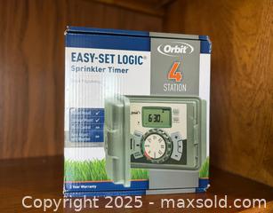 MaxSold Auction: Orbit 4 Station Easy-Set Logic Sprinkler Timer - San Francisco (California, USA) SELLER MANAGED Estate Sale Online Auction - Kenwood Way