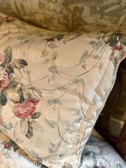 MaxSold Auction: Ralph Lauren Sussex Gardens Floral Comforter Sateen Vintage - San Francisco (California, USA) SELLER MANAGED Estate Sale Online Auction - Kenwood Way