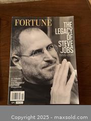 MaxSold Auction: San Francisco Chronicle OCT. 6 2011 ORIGINAL Vintage Steve Jobs and Fortune Magazine  - San Francisco (California, USA) SELLER MANAGED Estate Sale Online Auction - Kenwood Way