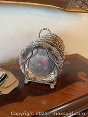 MaxSold Auction: Silver Plate Coaster Set and Silverware - San Francisco (California, USA) SELLER MANAGED Estate Sale Online Auction - Kenwood Way