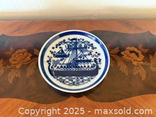 MaxSold Auction: Small Porsgrund Viking Ship Plate - San Francisco (California, USA) SELLER MANAGED Estate Sale Online Auction - Kenwood Way