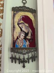 MaxSold Auction: Small Religious Tapestry Wall Art    - San Francisco (California, USA) SELLER MANAGED Estate Sale Online Auction - Kenwood Way