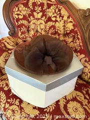 MaxSold Auction: Sonni of San Francisco Hat Women’s Wool Brown Velvet Large Bow - San Francisco (California, USA) SELLER MANAGED Estate Sale Online Auction - Kenwood Way