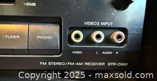 MaxSold Auction: Sony STR-D990 FM Stereo / FM-AM Receiver - San Francisco (California, USA) SELLER MANAGED Estate Sale Online Auction - Kenwood Way