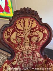 MaxSold Auction: Victorian Spoon Back Drawing Chair. Statement piece!  - San Francisco (California, USA) SELLER MANAGED Estate Sale Online Auction - Kenwood Way