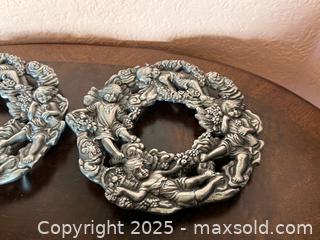 MaxSold Auction: Vintage Aluminum Cherubs Angels Flowers Trivets  - San Francisco (California, USA) SELLER MANAGED Estate Sale Online Auction - Kenwood Way