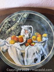 MaxSold Auction: Vintage Artis Orbis Geobel Collector Plate Cézanne Nature Morte Avec Cruche a Fleurs - San Francisco (California, USA) SELLER MANAGED Estate Sale Online Auction - Kenwood Way