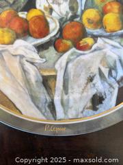 MaxSold Auction: Vintage Artis Orbis Geobel Collector Plate Cézanne Nature Morte Avec Cruche a Fleurs - San Francisco (California, USA) SELLER MANAGED Estate Sale Online Auction - Kenwood Way