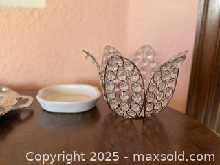 MaxSold Auction: Vintage Assorted Room Decor: Mexican Tile Trivet, Metal Serving Dish, &#38; More! - San Francisco (California, USA) SELLER MANAGED Estate Sale Online Auction - Kenwood Way