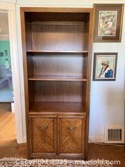 MaxSold Auction: Vintage Bookcase (1 of 3)  - San Francisco (California, USA) SELLER MANAGED Estate Sale Online Auction - Kenwood Way