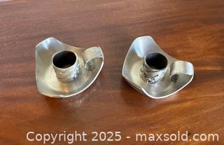 MaxSold Auction: Vintage Carsu Candlestick Holders - San Francisco (California, USA) SELLER MANAGED Estate Sale Online Auction - Kenwood Way
