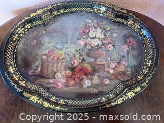 MaxSold Auction: Vintage Chartsworth, Derbyshire Autumn Tray - San Francisco (California, USA) SELLER MANAGED Estate Sale Online Auction - Kenwood Way