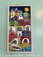 MaxSold Auction: Vintage Creazioni Luciano Italy Art Tile Hanging Wall Plaque Wall Art  - San Francisco (California, USA) SELLER MANAGED Estate Sale Online Auction - Kenwood Way
