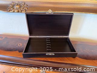 MaxSold Auction: Vintage Dark Wood Box  - San Francisco (California, USA) SELLER MANAGED Estate Sale Online Auction - Kenwood Way