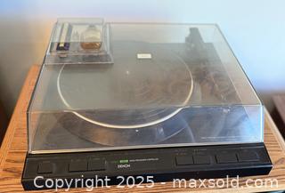 MaxSold Auction: Vintage Denon DP-35F Direct Drive Fully Automatic Turntable System - San Francisco (California, USA) SELLER MANAGED Estate Sale Online Auction - Kenwood Way