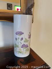 MaxSold Auction: Vintage Floral Made in Germany Wall Vase  - San Francisco (California, USA) SELLER MANAGED Estate Sale Online Auction - Kenwood Way