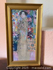 MaxSold Auction: Vintage Framed Art: Gustav Klimt - &#39;Retrato de Maria Munk&#39;, 1917 - San Francisco (California, USA) SELLER MANAGED Estate Sale Online Auction - Kenwood Way