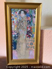 MaxSold Auction: Vintage Framed Art: Gustav Klimt - &#39;Retrato de Maria Munk&#39;, 1917 - San Francisco (California, USA) SELLER MANAGED Estate Sale Online Auction - Kenwood Way