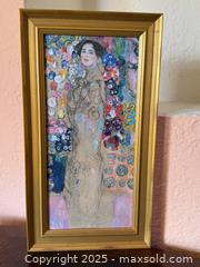 MaxSold Auction: Vintage Framed Art: Gustav Klimt - &#39;Retrato de Maria Munk&#39;, 1917 - San Francisco (California, USA) SELLER MANAGED Estate Sale Online Auction - Kenwood Way