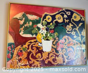 MaxSold Auction: Vintage Framed Art: Spanish Still Life by Henri Matisse - San Francisco (California, USA) SELLER MANAGED Estate Sale Online Auction - Kenwood Way