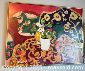 MaxSold Auction: Vintage Framed Art: Spanish Still Life by Henri Matisse - San Francisco (California, USA) SELLER MANAGED Estate Sale Online Auction - Kenwood Way