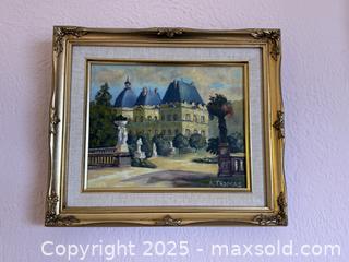 MaxSold Auction: Vintage Framed Original Landscape Art by A. Thomas - San Francisco (California, USA) SELLER MANAGED Estate Sale Online Auction - Kenwood Way