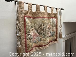 MaxSold Auction: Vintage French Tapestry Medieval Pictorial Wall Decor Tapestry - San Francisco (California, USA) SELLER MANAGED Estate Sale Online Auction - Kenwood Way