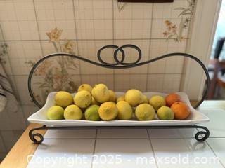 MaxSold Auction: Vintage Fruit Basket Container Metal and Glass - San Francisco (California, USA) SELLER MANAGED Estate Sale Online Auction - Kenwood Way
