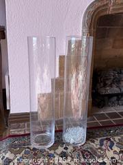 MaxSold Auction: Vintage Glass Cylinder Vases - San Francisco (California, USA) SELLER MANAGED Estate Sale Online Auction - Kenwood Way