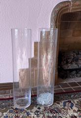 MaxSold Auction: Vintage Glass Cylinder Vases - San Francisco (California, USA) SELLER MANAGED Estate Sale Online Auction - Kenwood Way