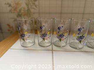 MaxSold Auction: Vintage Hand Painted Glasses Cocktail Glasses  - San Francisco (California, USA) SELLER MANAGED Estate Sale Online Auction - Kenwood Way