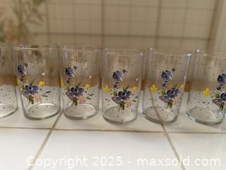 MaxSold Auction: Vintage Hand Painted Glasses Cocktail Glasses  - San Francisco (California, USA) SELLER MANAGED Estate Sale Online Auction - Kenwood Way