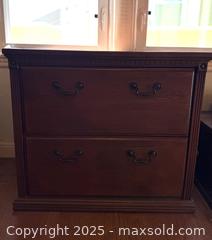 MaxSold Auction: Vintage Huntington Oxford Style 2 Drawer Lateral File - San Francisco (California, USA) SELLER MANAGED Estate Sale Online Auction - Kenwood Way