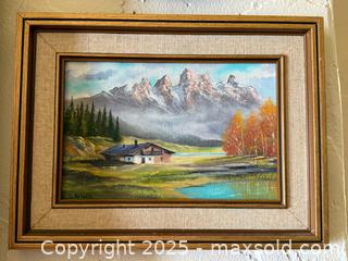MaxSold Auction: Vintage John Greco Original Landscape Framed Art - San Francisco (California, USA) SELLER MANAGED Estate Sale Online Auction - Kenwood Way
