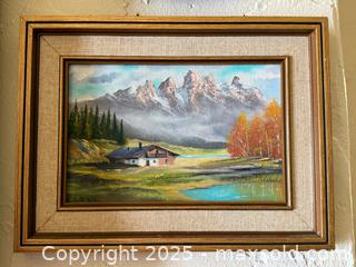 MaxSold Auction: Vintage John Greco Original Landscape Framed Art - San Francisco (California, USA) SELLER MANAGED Estate Sale Online Auction - Kenwood Way