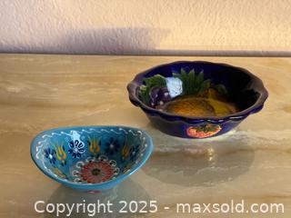 MaxSold Auction: Vintage Mexican Pottery Trinket Dish/Bowl  - San Francisco (California, USA) SELLER MANAGED Estate Sale Online Auction - Kenwood Way