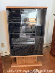 MaxSold Auction: Vintage Mid Century Stereo Cabinet/Organizer  - San Francisco (California, USA) SELLER MANAGED Estate Sale Online Auction - Kenwood Way