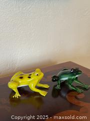 MaxSold Auction: Vintage Murano Glass Figurine Frogs  - San Francisco (California, USA) SELLER MANAGED Estate Sale Online Auction - Kenwood Way
