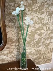 MaxSold Auction: Vintage Murano Style Glass Flowers Bouquet - San Francisco (California, USA) SELLER MANAGED Estate Sale Online Auction - Kenwood Way