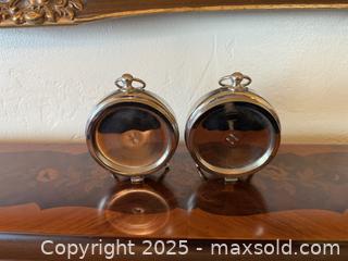 MaxSold Auction: Vintage Pocket Watch Style W/STAND Set of 2 - San Francisco (California, USA) SELLER MANAGED Estate Sale Online Auction - Kenwood Way