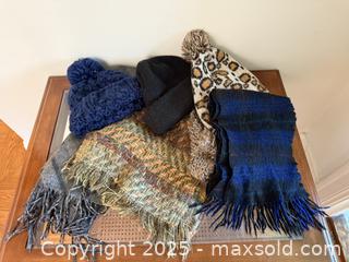 MaxSold Auction: Vintage Scarf and Hat Lot Pure Lambs Wool  - San Francisco (California, USA) SELLER MANAGED Estate Sale Online Auction - Kenwood Way