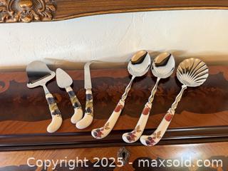 MaxSold Auction: Vintage Sheffield England 6 Piece Porcelain Serving Set - San Francisco (California, USA) SELLER MANAGED Estate Sale Online Auction - Kenwood Way