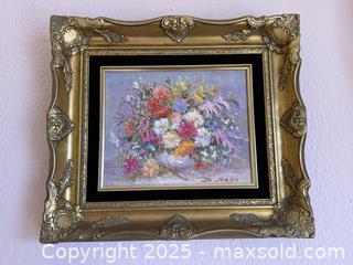 MaxSold Auction: Vintage Signed Framed Original Impressionist Floral Painting - San Francisco (California, USA) SELLER MANAGED Estate Sale Online Auction - Kenwood Way