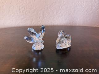 MaxSold Auction: Vintage Swarovski Crystal Swan &#38; Butterfly Figurine - San Francisco (California, USA) SELLER MANAGED Estate Sale Online Auction - Kenwood Way