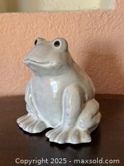 MaxSold Auction: Vintage White Ceramic Frog - San Francisco (California, USA) SELLER MANAGED Estate Sale Online Auction - Kenwood Way