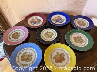 MaxSold Auction: Vintage Winterling Bavaria Hand Painter German China Fruit Plates - San Francisco (California, USA) SELLER MANAGED Estate Sale Online Auction - Kenwood Way