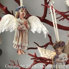 MaxSold Auction: 6 "Heaven's Little Angels" porcelain Ornaments Dona Gelsinger & Donna Brooks - Toronto (Ontario, Canada) SELLER MANAGED Reseller Online Auction - Greengrove Crescent