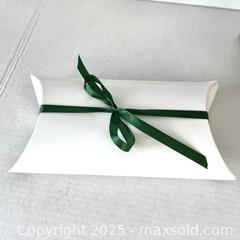 MaxSold Auction: Rectangular Geometric Trellis Silk Scarf with Solid Border - Toronto (Ontario, Canada) SELLER MANAGED Reseller Online Auction - Greengrove Crescent